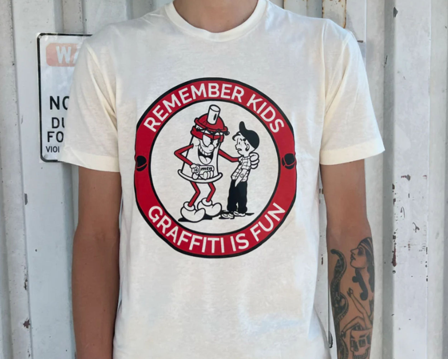 MTN Remember Kids, Graffiti is Fun! - Tshirt