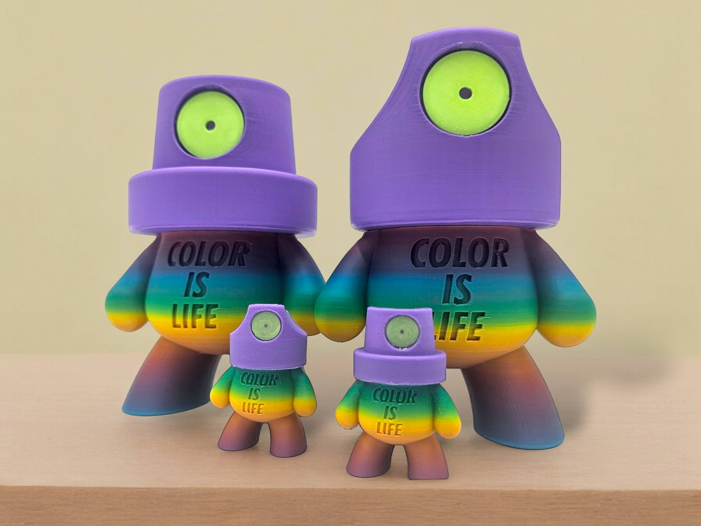 Cap Dudes - Pride Edition - Limited Run Keychain and 6" Figures