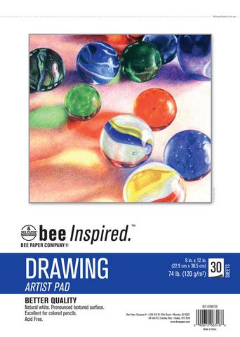 Bee Paper "Bee Inspired" Drawing Pad 9x12"