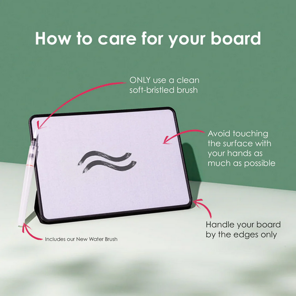 Zen Master Calligraphy Set: Enhance Your Artistic Skills with Buddha Board Enzo and Waterbrush