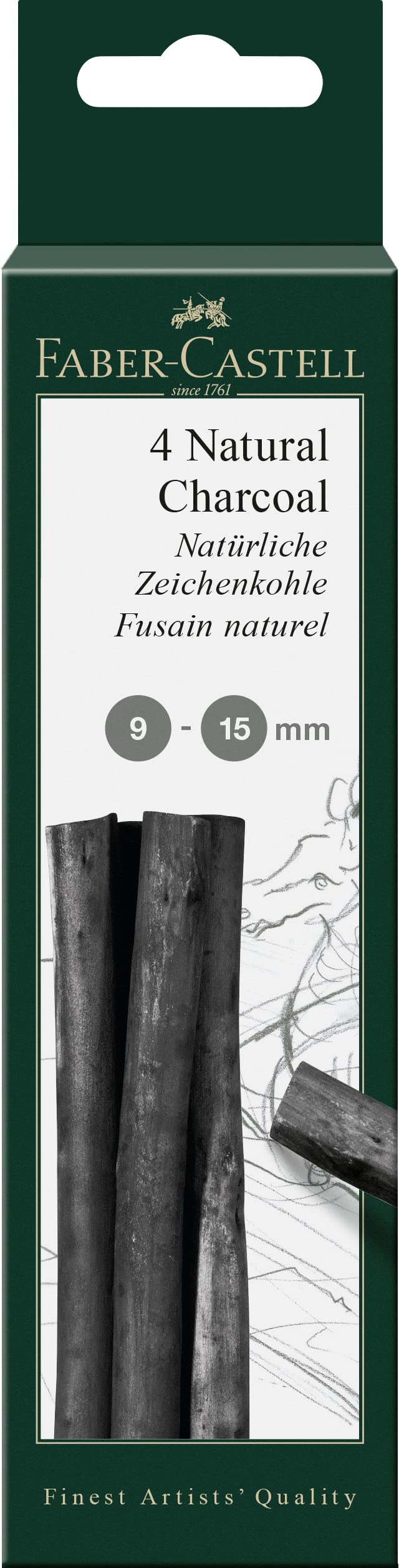 Charcoal Supplies - Raw Charcoal, Pencils, Kits