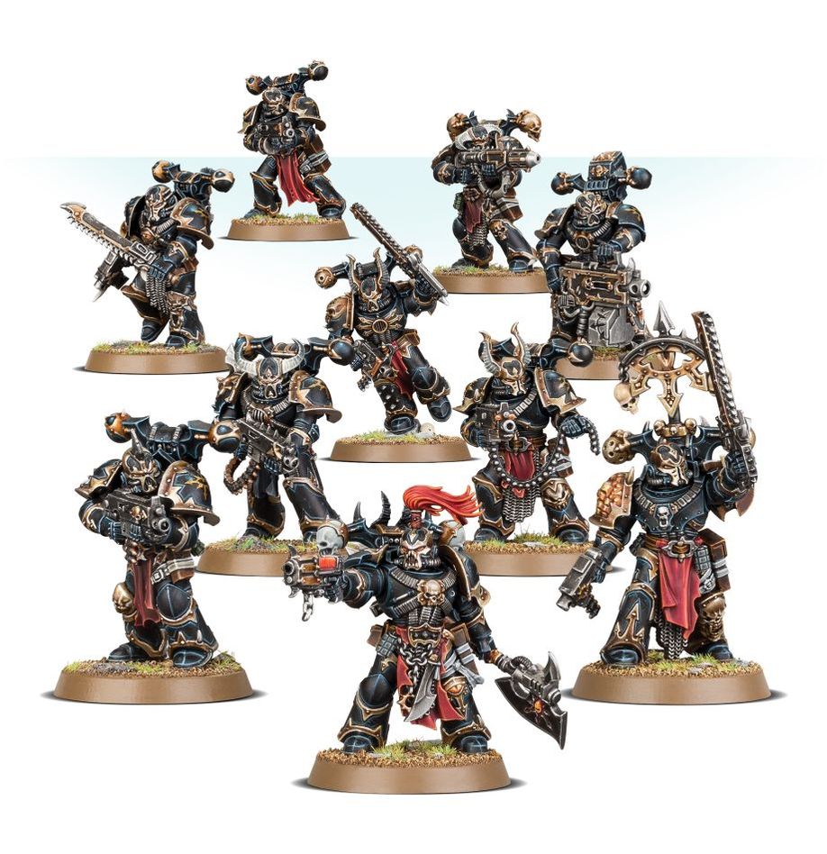 Warhammer 40K Chaos Space Marines Legionaries