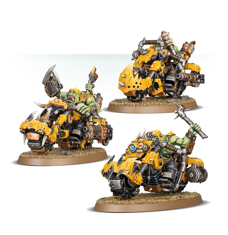 Warhammer 40K Orks Warbikers
