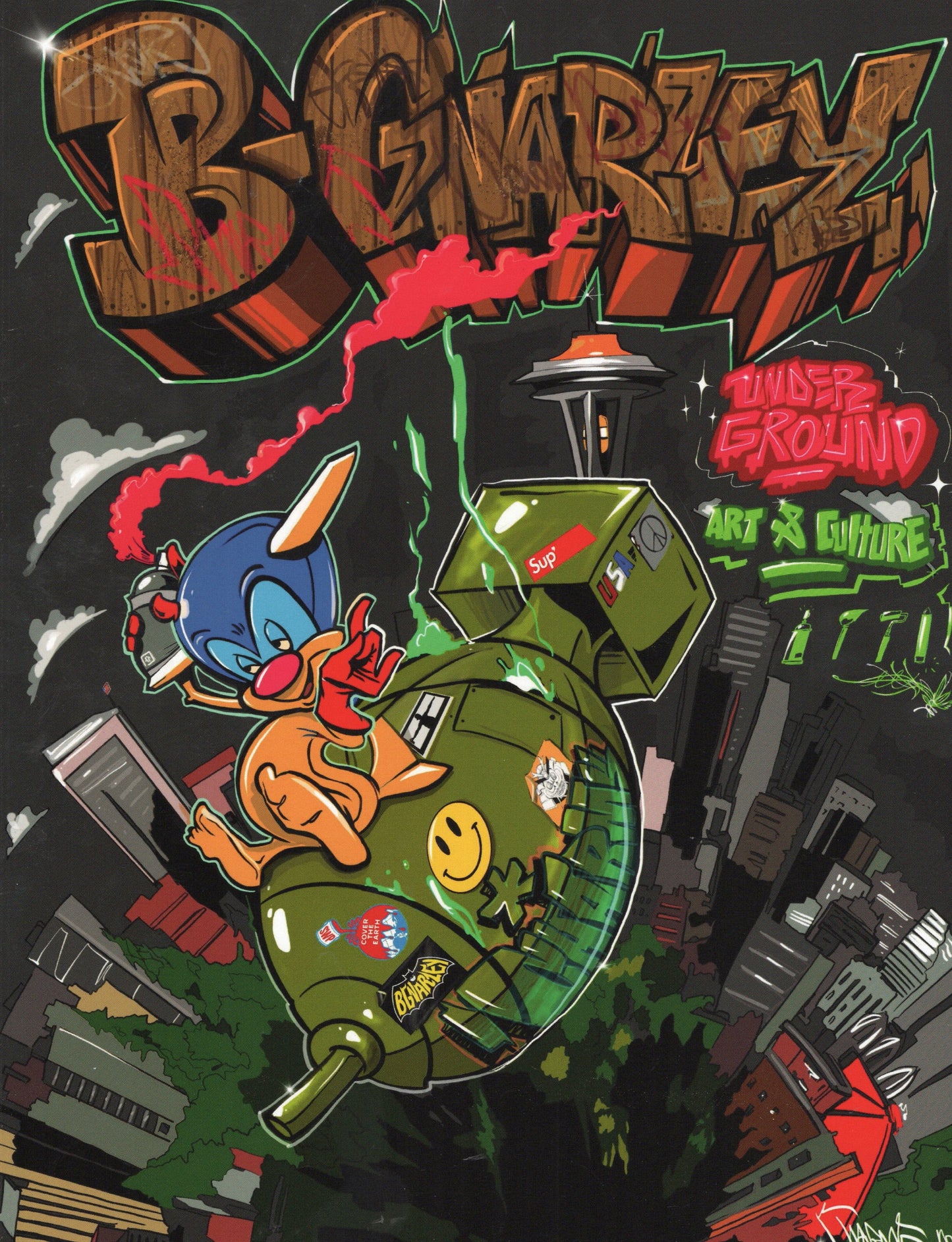 Bgnarley Zine - Underground Art and Culture Photos