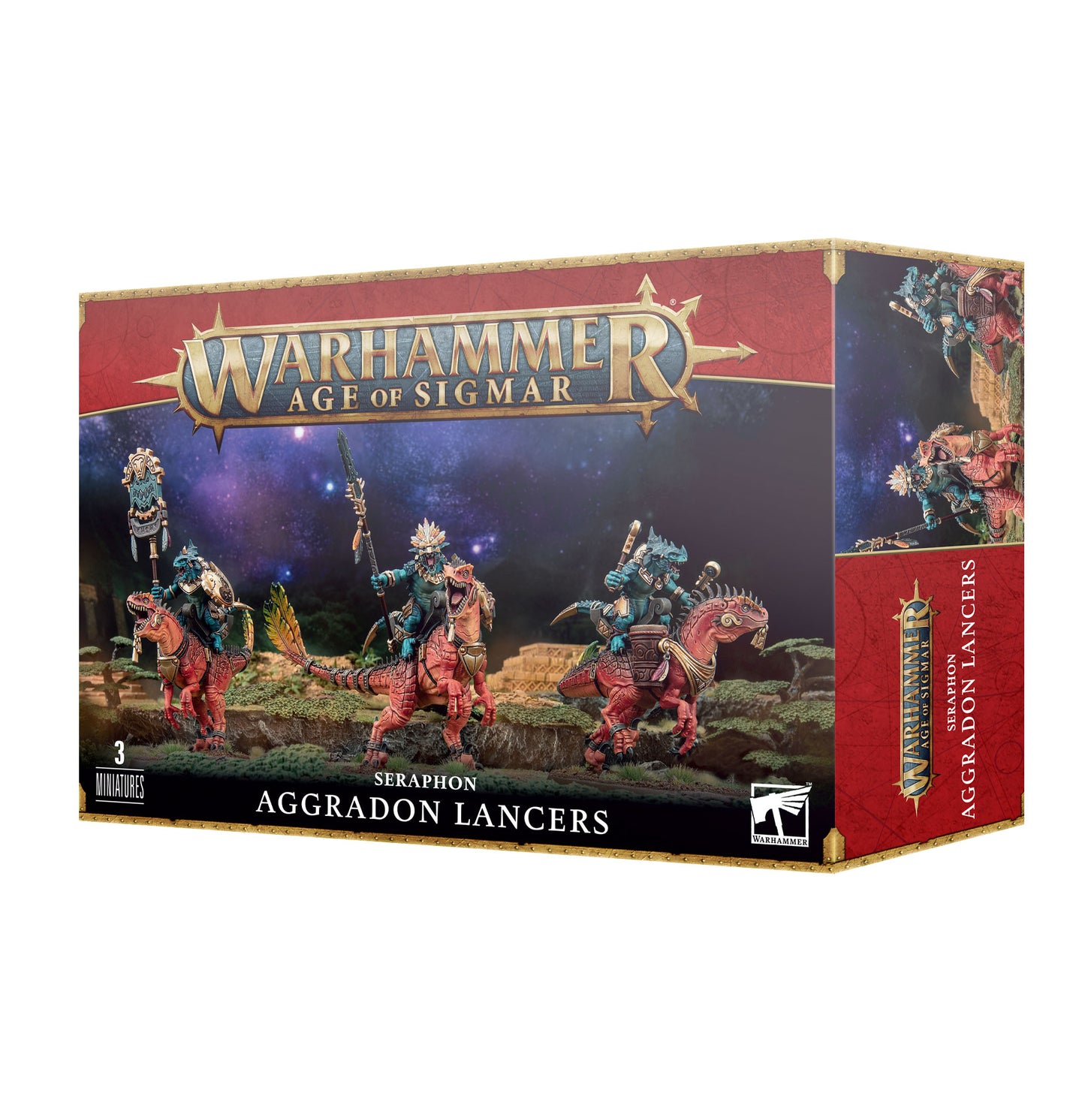 Warhammer Age of Sigmar Serpahon Aggradon Lancers