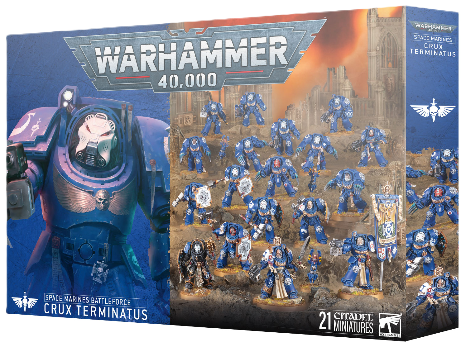 Warhammer 40k Space Marines Battleforce Crux Terminatus – JAG Art