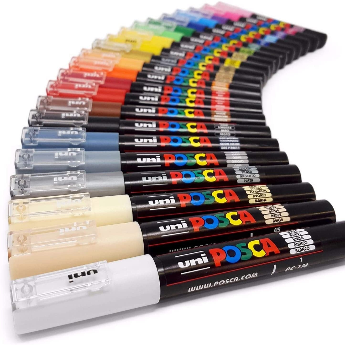 Buy Posca Pens Set 5M - Paint Markers - Artworx Art Supplies