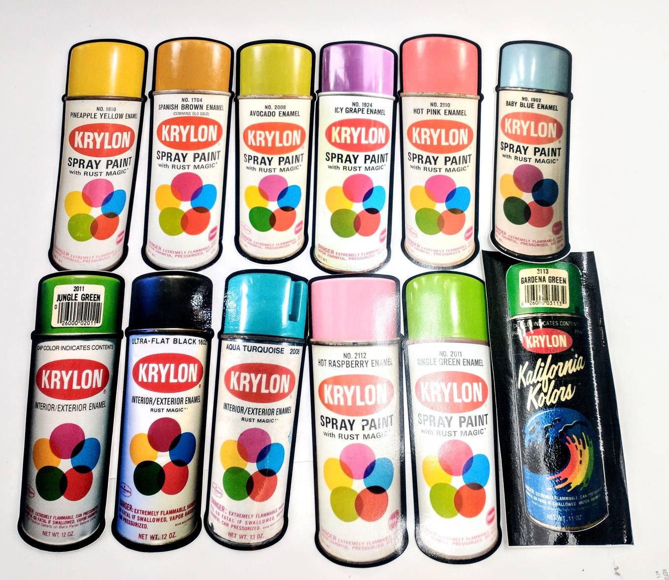 Spray Paint Can Stickers, Graffiti, Street Art Stickers, Classic and C –  JAG Art Supply