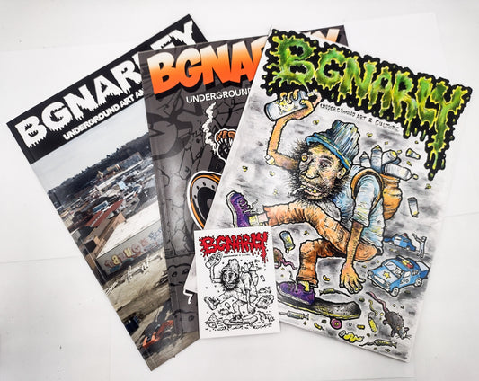 Bgnarley Zine - Underground Art and Culture Photos