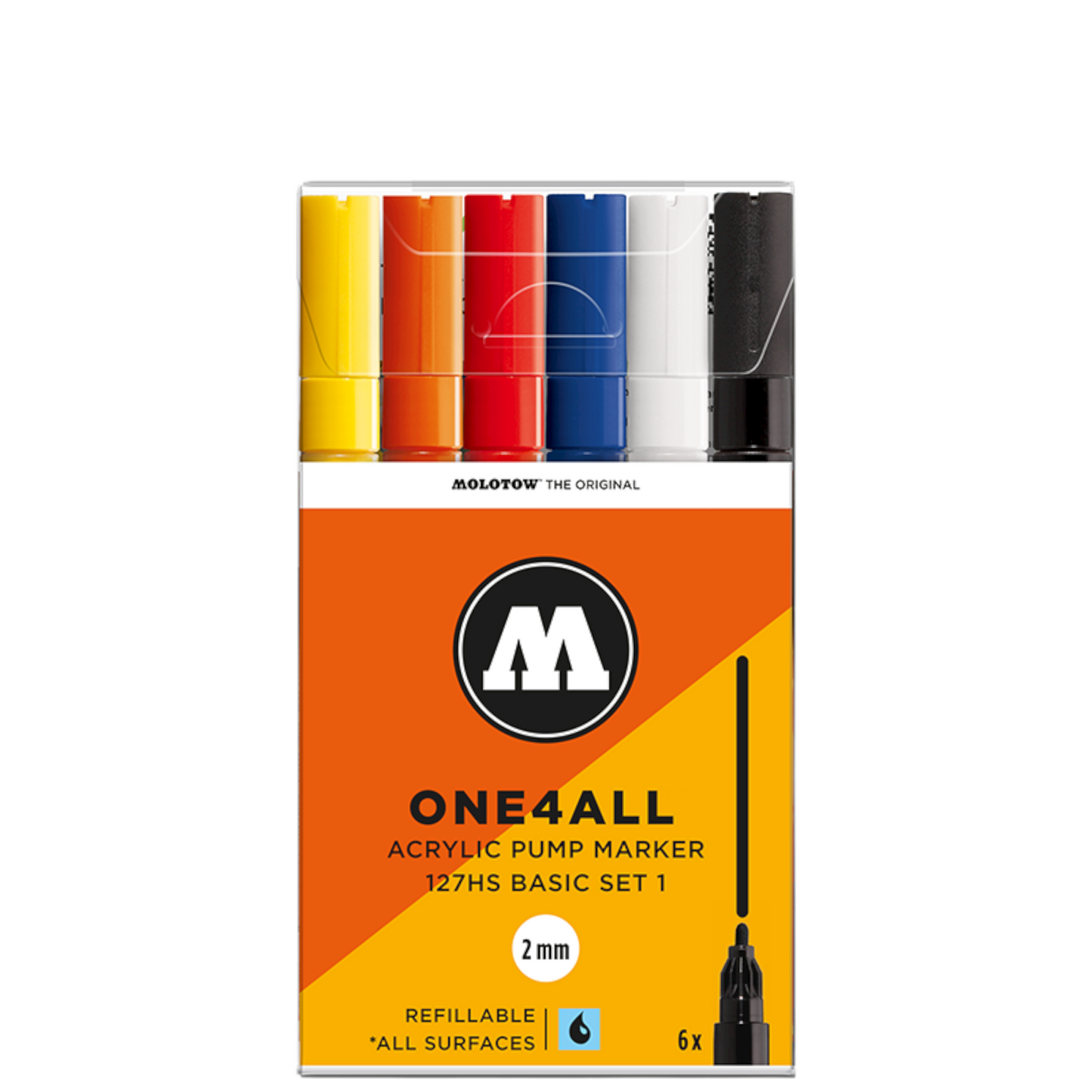 Molotow 127hs 2mm Marker Packs