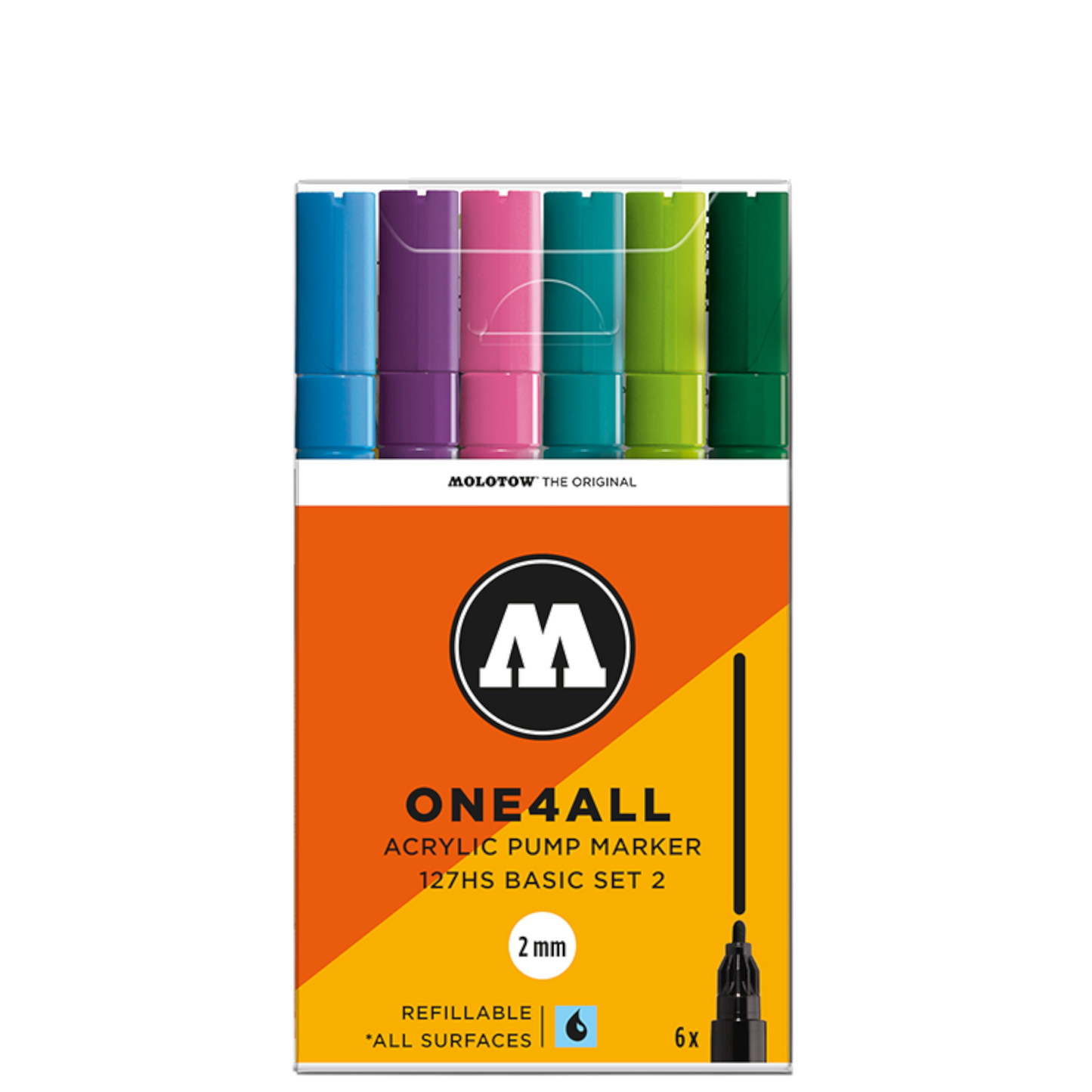 Molotow 127hs 2mm Marker Packs