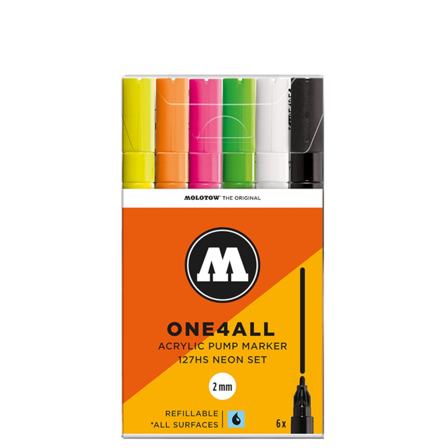 Molotow 127hs 2mm Marker Packs