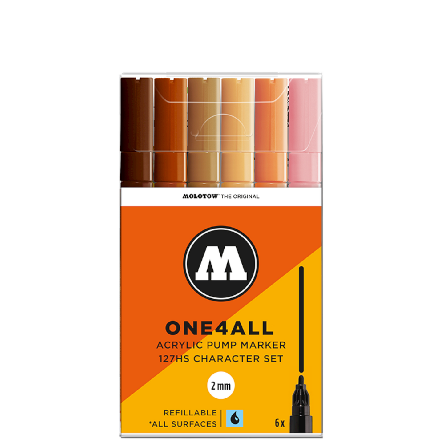 Molotow 127hs 2mm Marker Packs