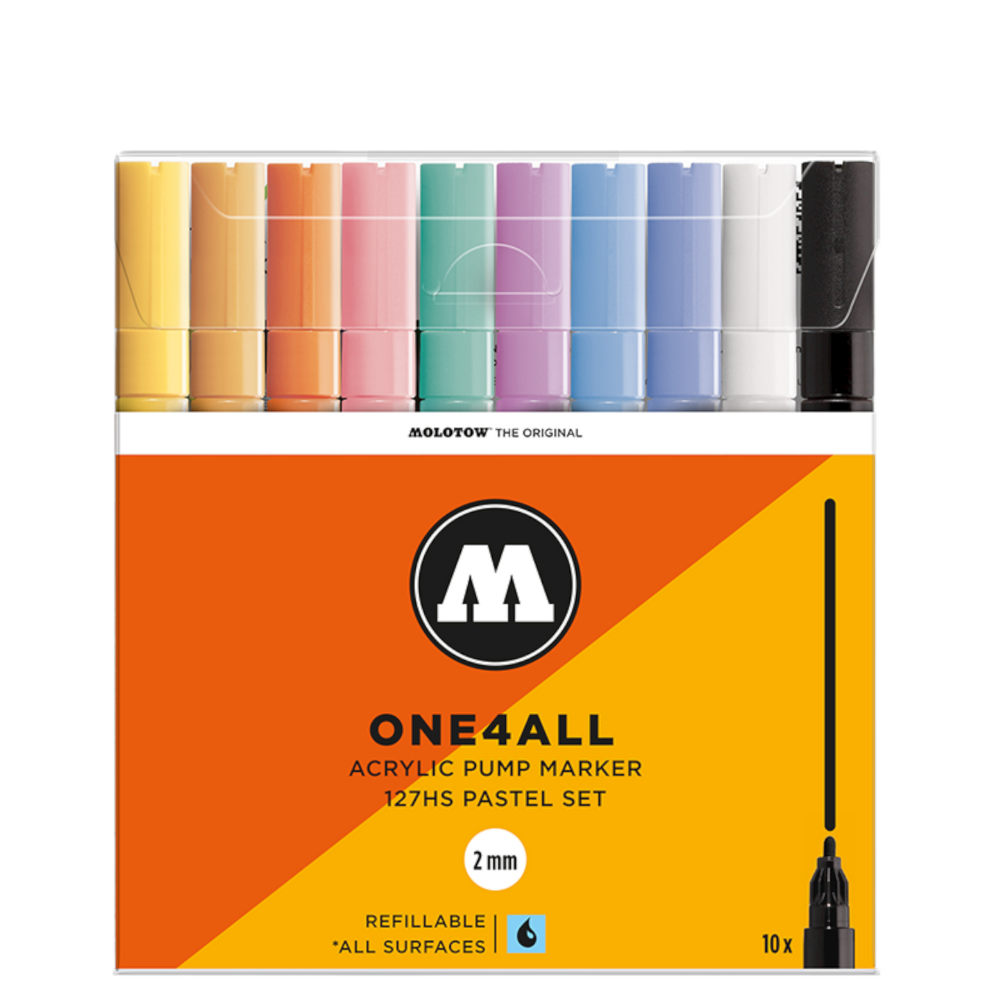 Molotow 127hs 2mm Marker Packs