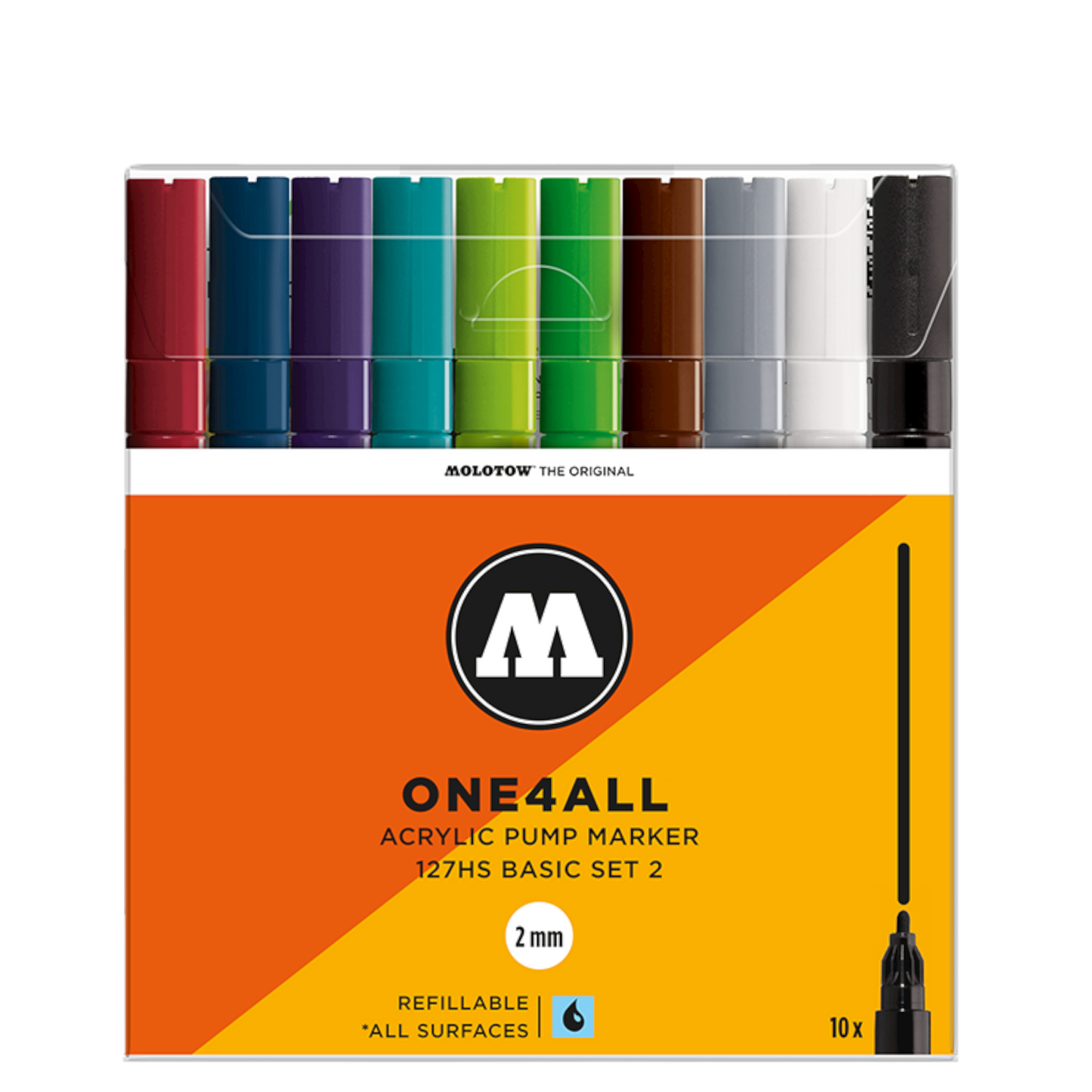 Molotow 127hs 2mm Marker Packs