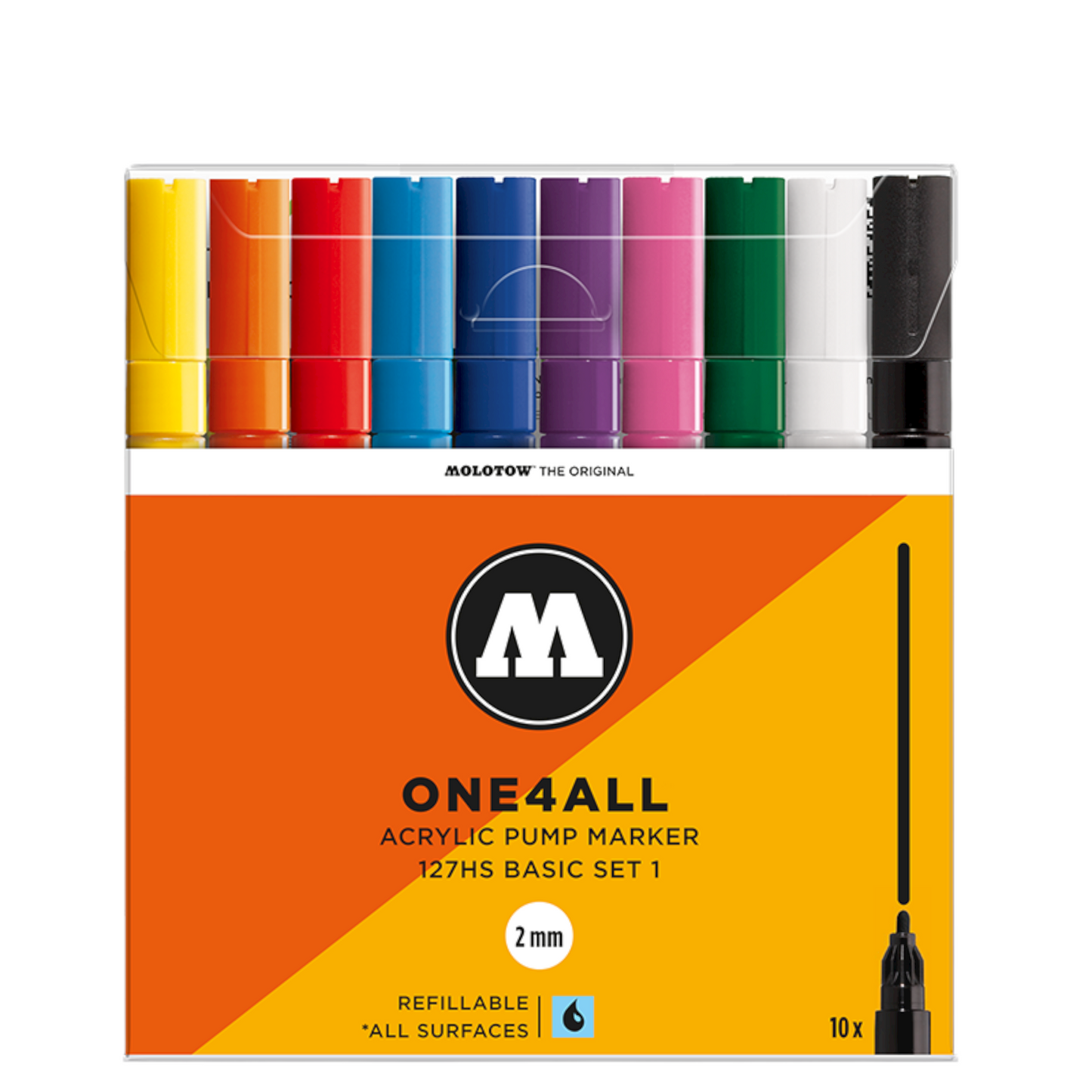 Molotow 127hs 2mm Marker Packs