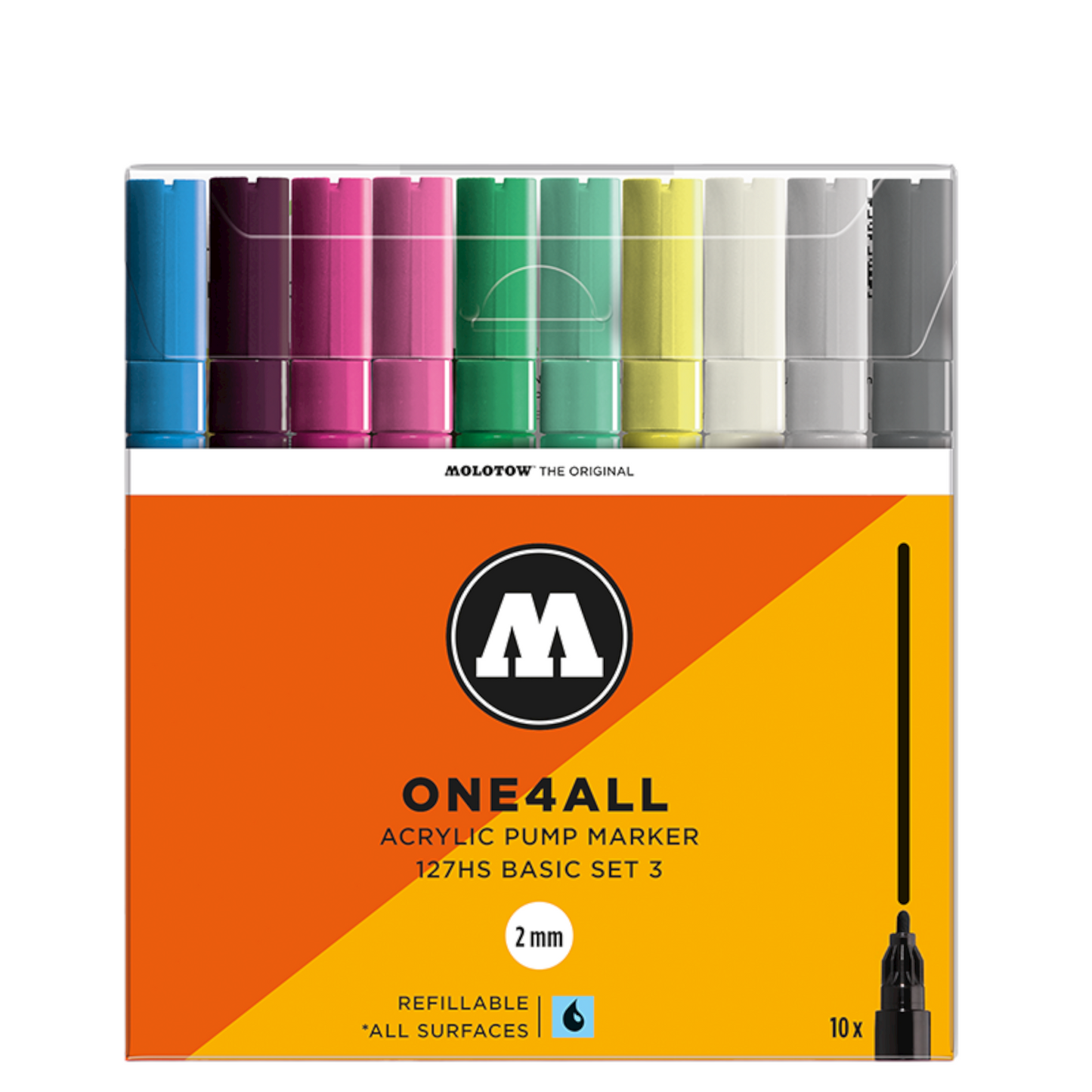 Molotow 127hs 2mm Marker Packs