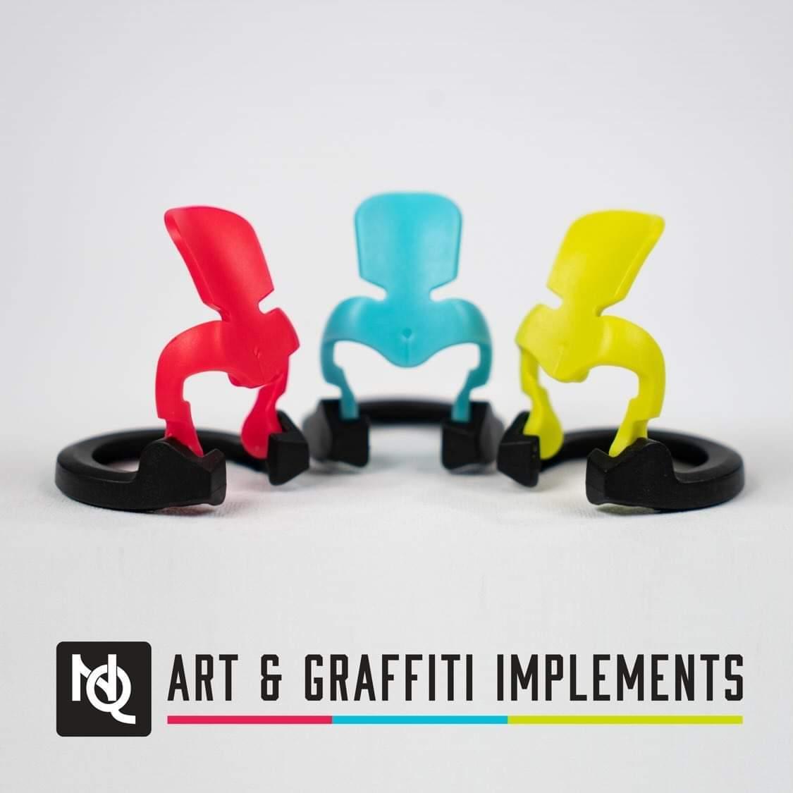 Night Quill Try Out Pack - Precision Ergonomic Spray Paint Actuator - Contains all 4 Night Quills!