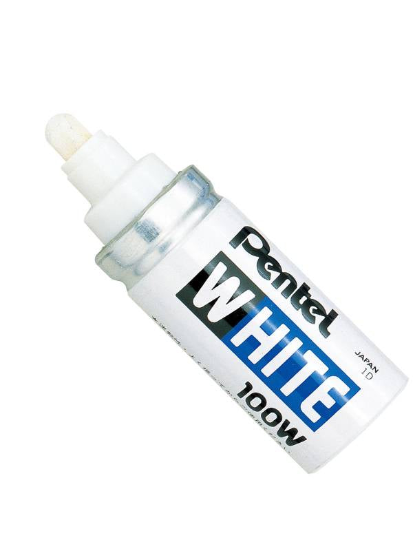 Pentel Permanent Broad Tip Marker, White