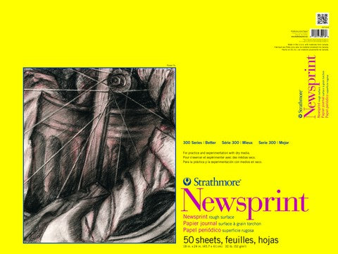 Strathmore Newsprint 18x24 Rough