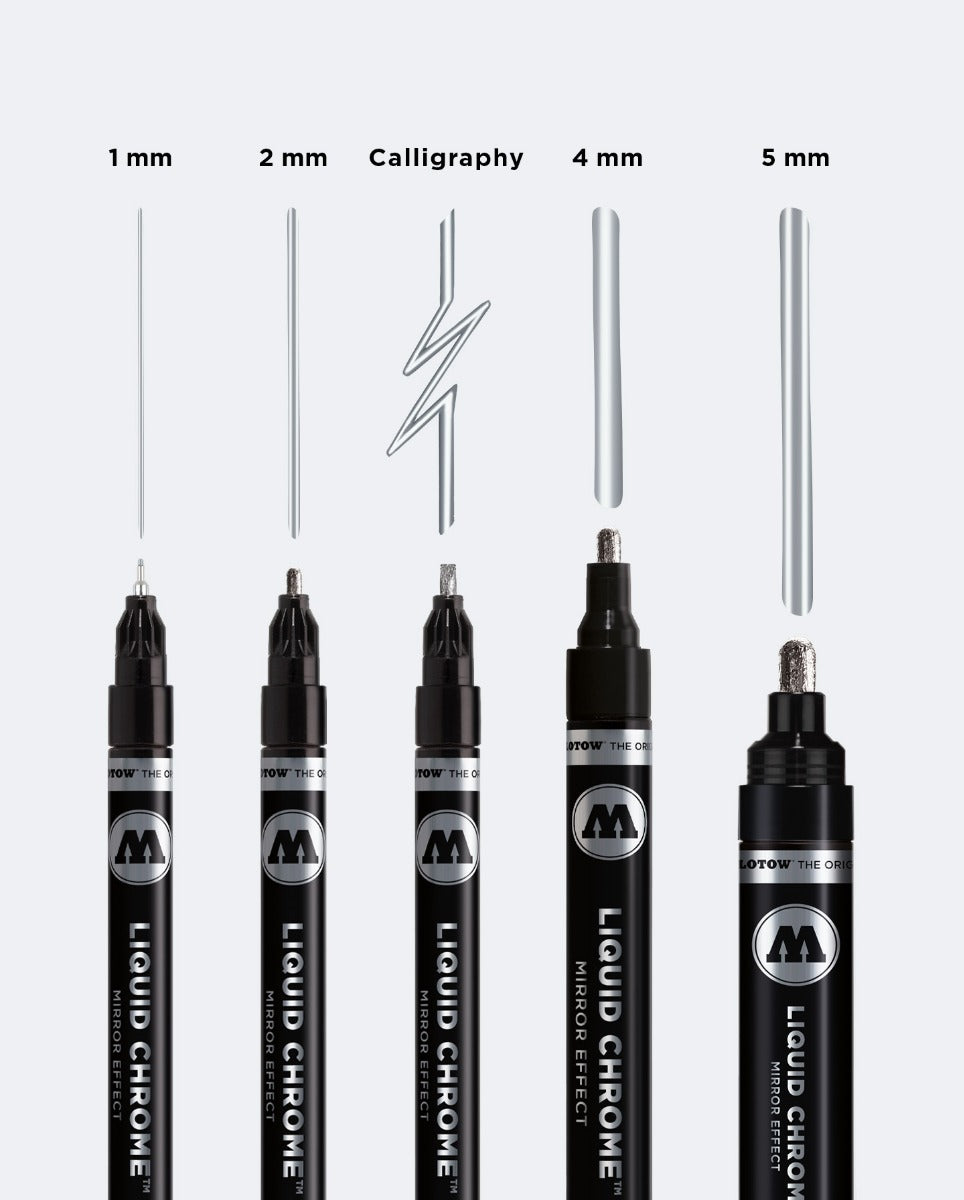 Molotow Liquid Chrome Paint Pens