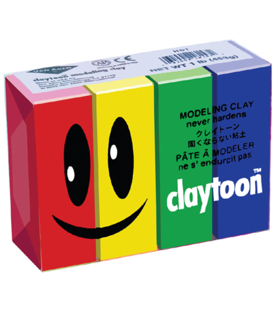 Van Aken Claytoon 1lb 4 Color Block