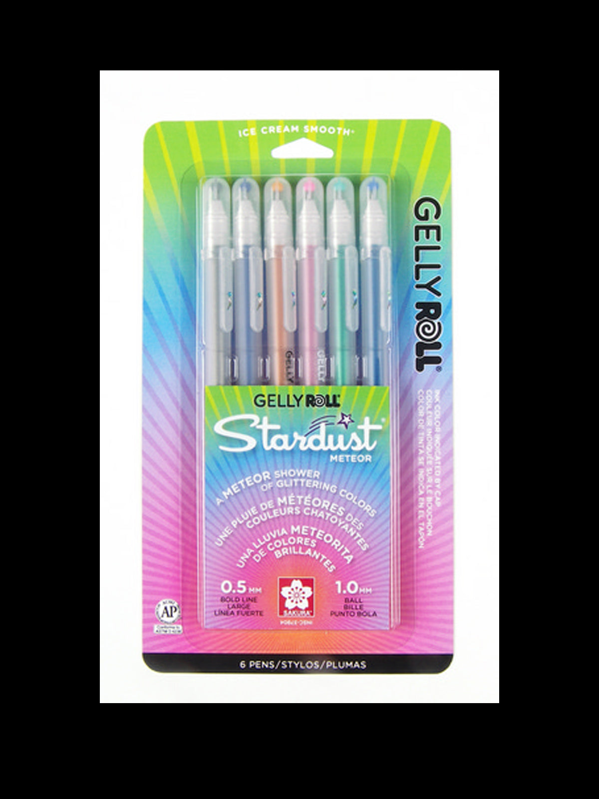 GELLY ROLL 10 STARDUST 6pk - BOLD