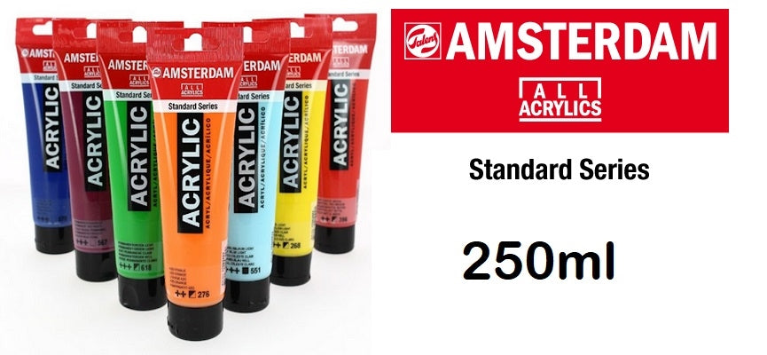 Amsterdam Standard Acrylic Paint 250Ml-Naphthol Red Deep