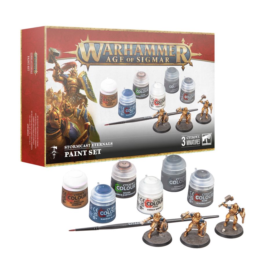 Warhammer Age of Sigmar Stormcast Eternals Vindictors + Paint Set