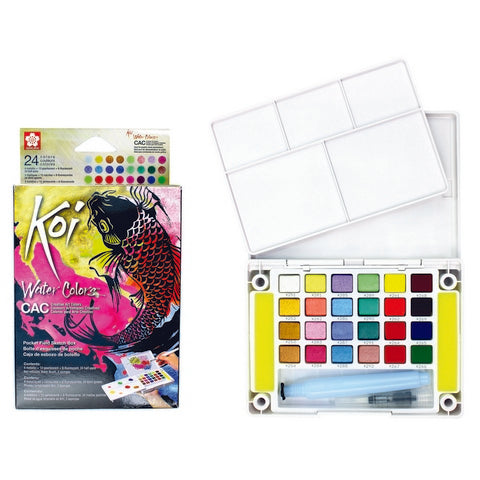 Koi Watercolor Field Pan Sets