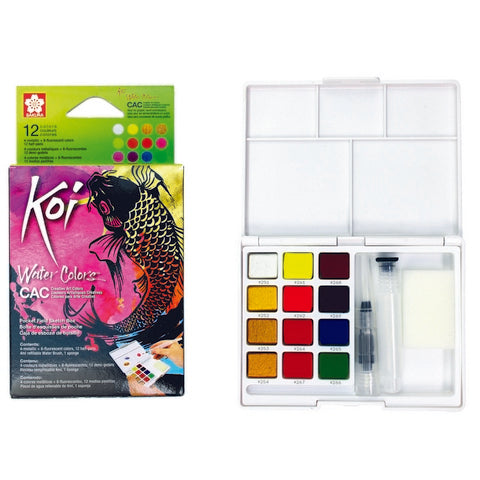 Koi Watercolor Field Pan Sets