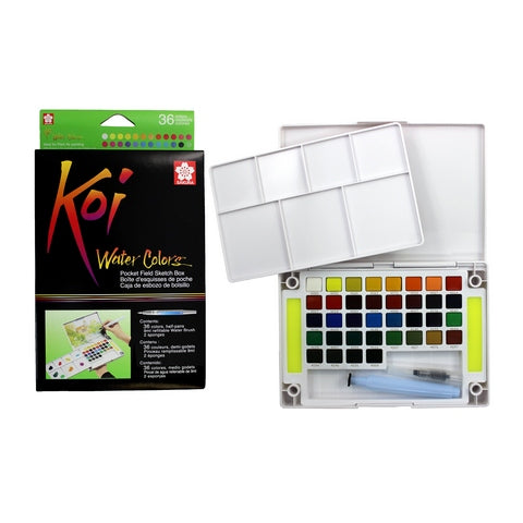 Koi Watercolor Field Pan Sets