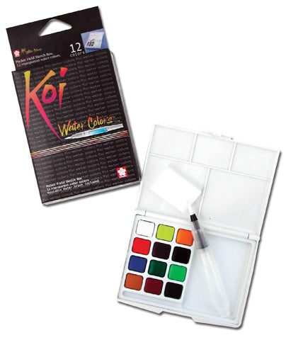 Koi Watercolor Field Pan Sets