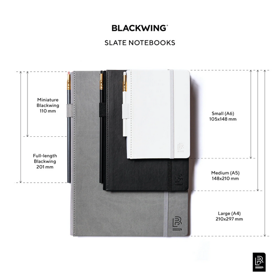 Blackwing Slate Hardcover Notebook with options