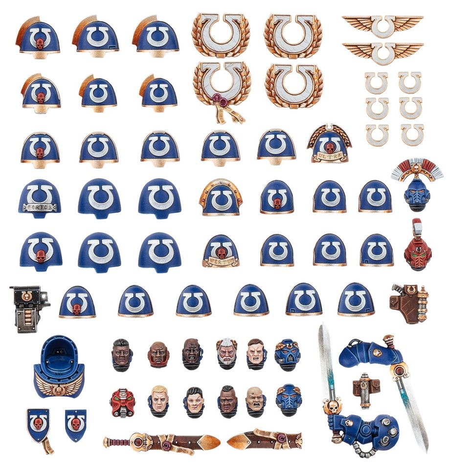Warhammer 40k Ultramarines Upgrades and Transfers