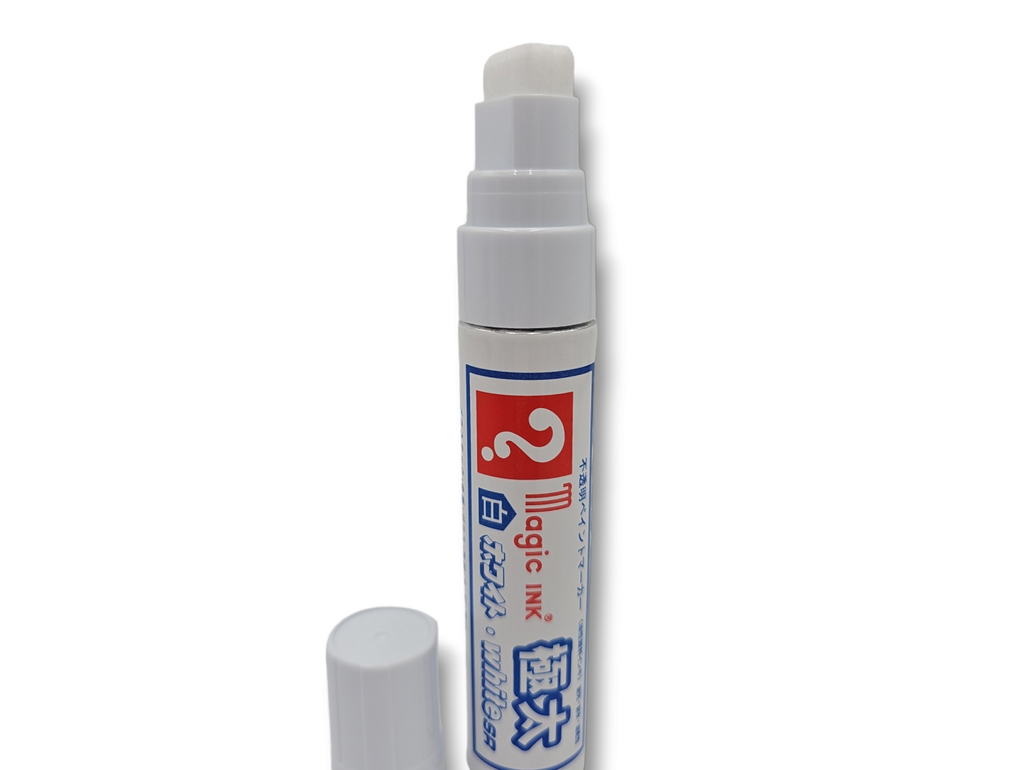 Magic Ink Jumbo Broad Tip Oil Based Ink Marker White