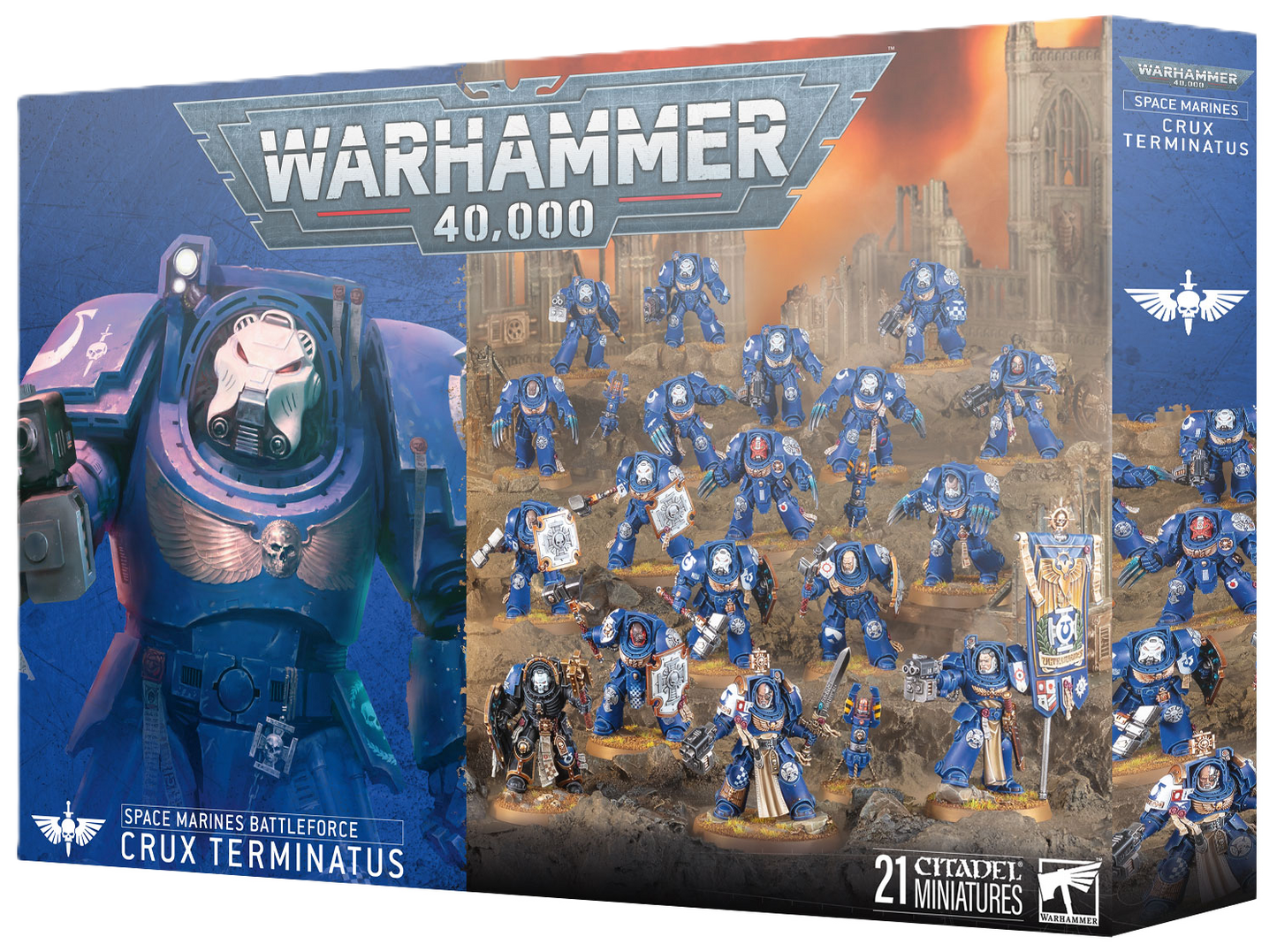 Warhammer 40k Space Marines Battleforce Crux Terminatus