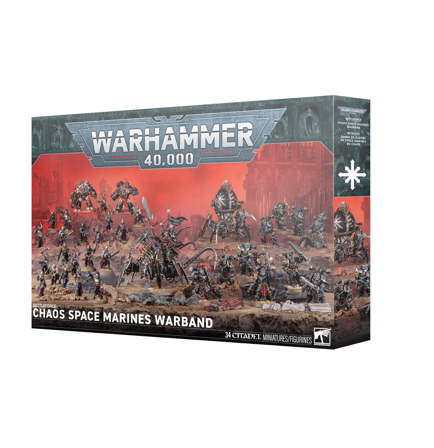 Warhammer 40K Battleforce Chaos Space Marines Warband