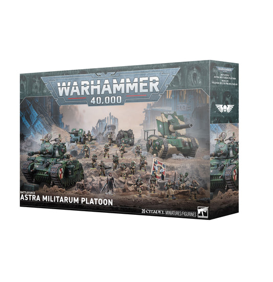 Warhammer 40K Battleforce Astra Militarum Platoon