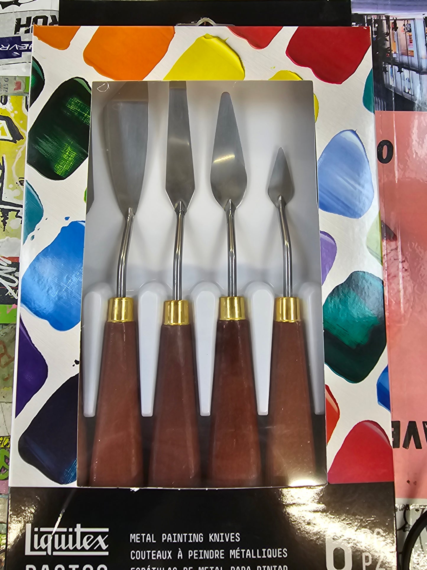 Liquitex Metal Palette Painting Knives 6pk