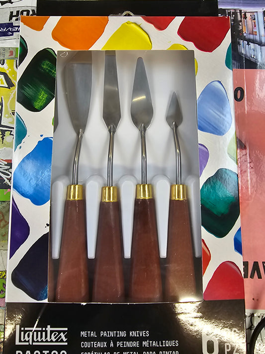 Liquitex Metal Palette Painting Knives 6pk