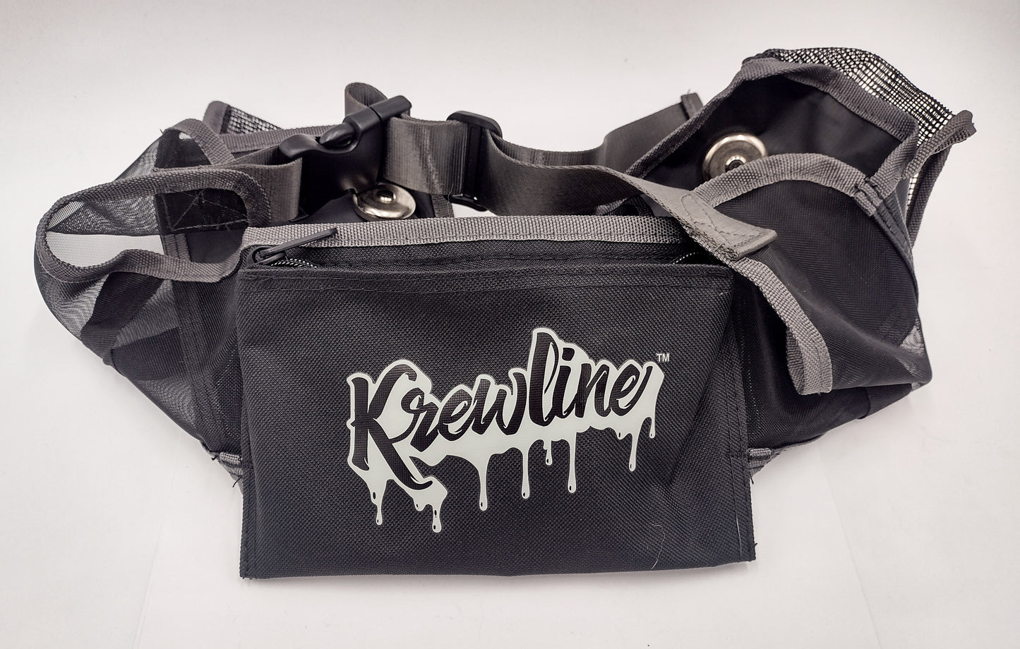 Krewline 4 Can - Can Belt/Holster for spray paint cans with built in can silencers