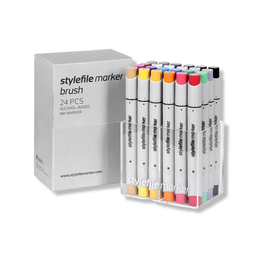 Stylefile Brush Marker Packs - Professional Quality - Exceptional Performance