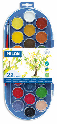 Milan Pan Watercolor Sets - Perfect for Kids!