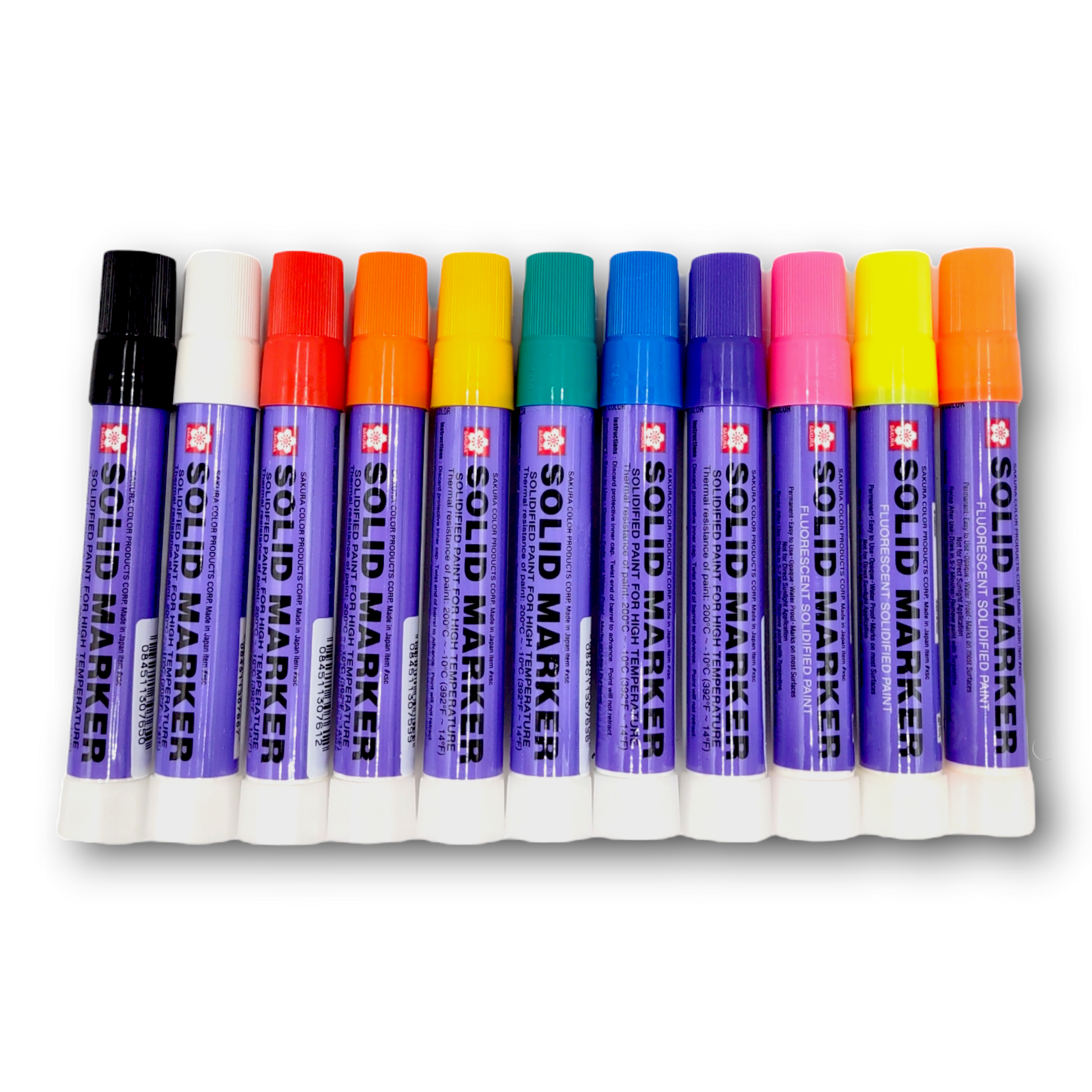  SAKURA Solid Glow-In-the-Dark Paint Markers - Permanent  Marker Paint Pens - Window