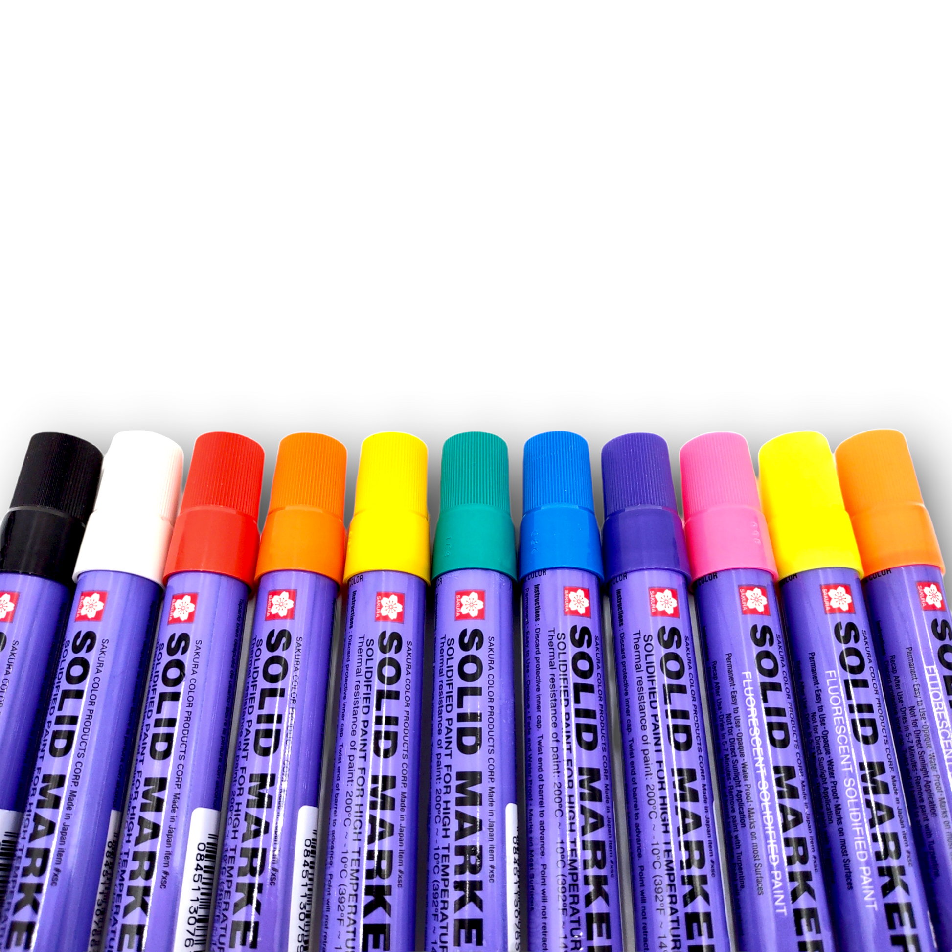  SAKURA Solid Glow-In-the-Dark Paint Markers - Permanent  Marker Paint Pens - Window